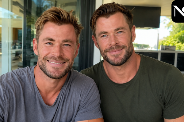 Jon Moeller and Chris Hemsworth