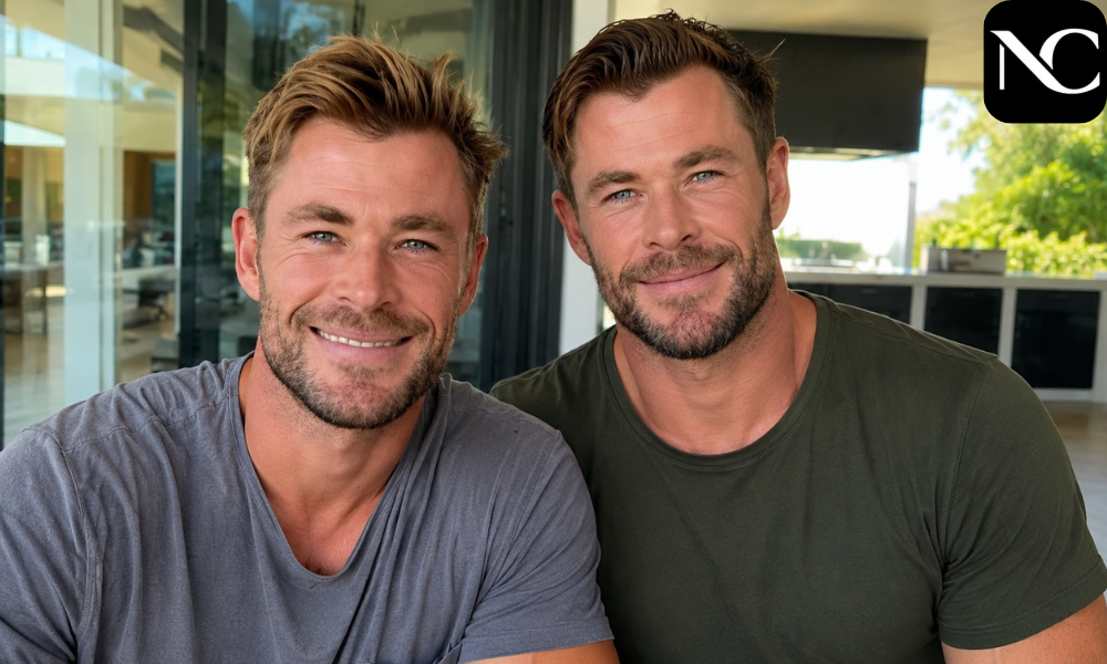 Jon Moeller and Chris Hemsworth