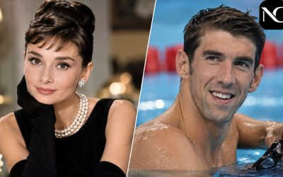 Audrey Hepburn and Michael Phelps: No Connection, Two Incredible Stories